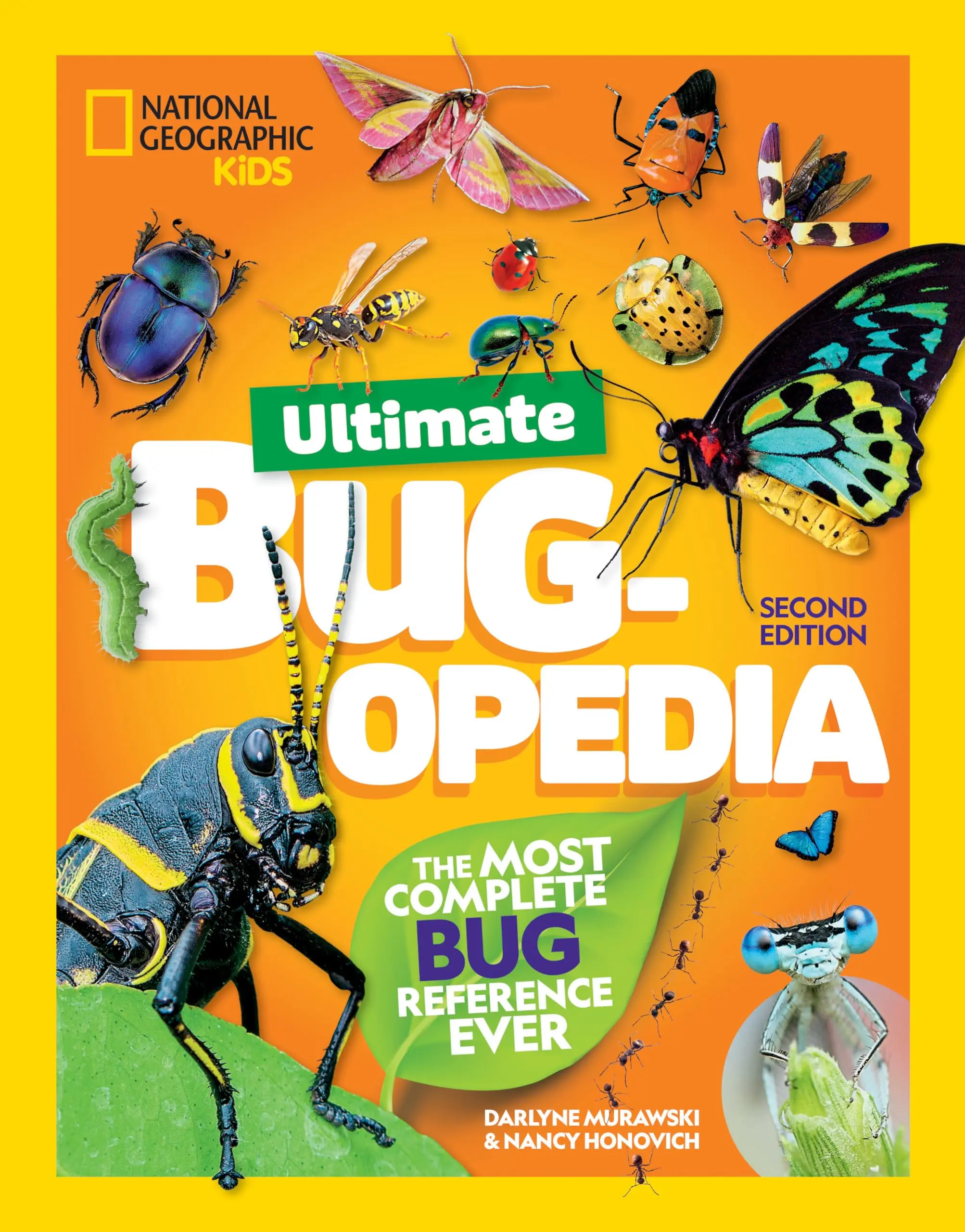 National Geographic Kids Ultimate Bugopedia, 2nd Edition: The  Complete Bug Reference Ever -- Darlyne Murawski - Hardcover