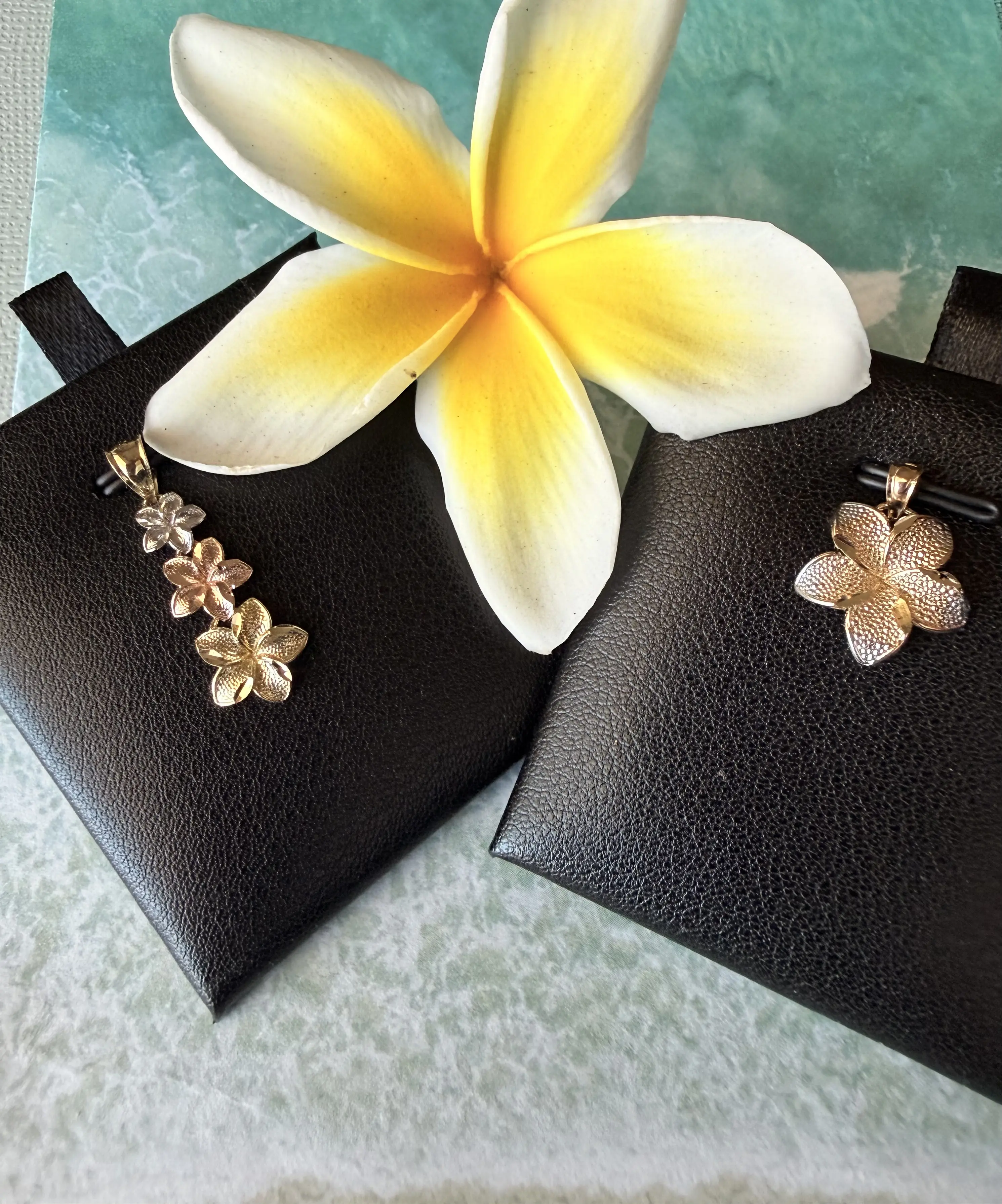 Hawaiian 14k Gold Pendants