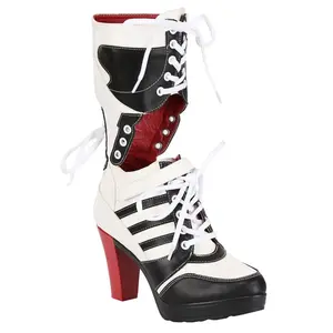 Women's Harlequin High Heel Boots