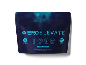 ERO ELEVATE Blue Raspberry - Clean Energy & Focus Supplement for Fitness and Lifestyle Healthcare Dietary