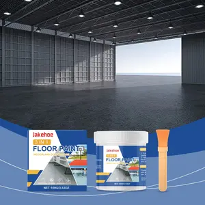 Three-In-One Floor Paint (100g), Waterproof Anti-Scratch, Fast-Drying, Industrial & Home Use, Floor Base Coat, Ca Prop 65 Compliant