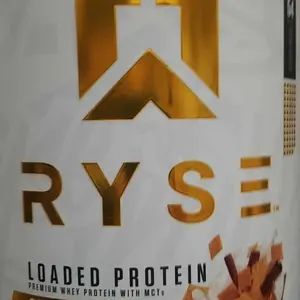 RYSE Loaded Protein Powder - 25g Whey Protein Isolate & Concentrate with Prebiotic Fiber & MCTs - Low Carb, Low Sugar, Digestive-Friendly