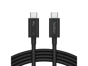 Belkin Connect 3.3' 240W 120Gbps Thunderbolt 5 USB-C Cable, Black
