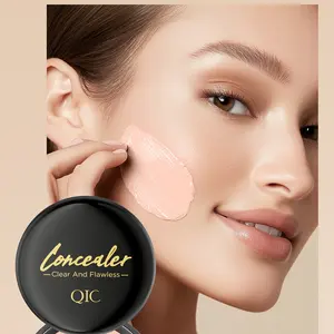 Full Coverage Concealer - Waterproof Matte Under Eye Concealer for Dark Circles & Acne Blemishes