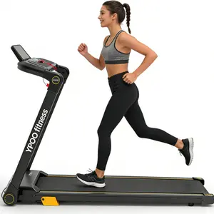 Portable Walking Pad with Incline and Handle Bar, Foldable Compact Treadmill for Home Office, Quiet Under Desk Treadmill for Small Spaces, Ideal for Walking, Light Jogging and Daily Fitness