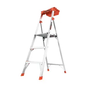 Little Giant Hero 5' Lightweight Step Ladder w/Utility Box