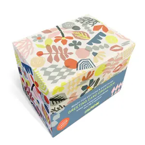 Ready for Anything Greeting Card Organizer Box - 6 Greeting Cards with Envelopes Included