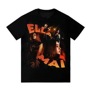 ELLA MAI BOOTLEG VINTAGE Y2K TEE SHIRT, Print, Shortsleeve