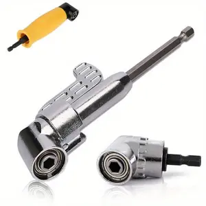 1pc 90 Degree Bit Electric Screwdriver Drill Turning Device Angle Adapter Bit Corner Screwdriver Corner Easily Locks For Repairing Tool Accessories