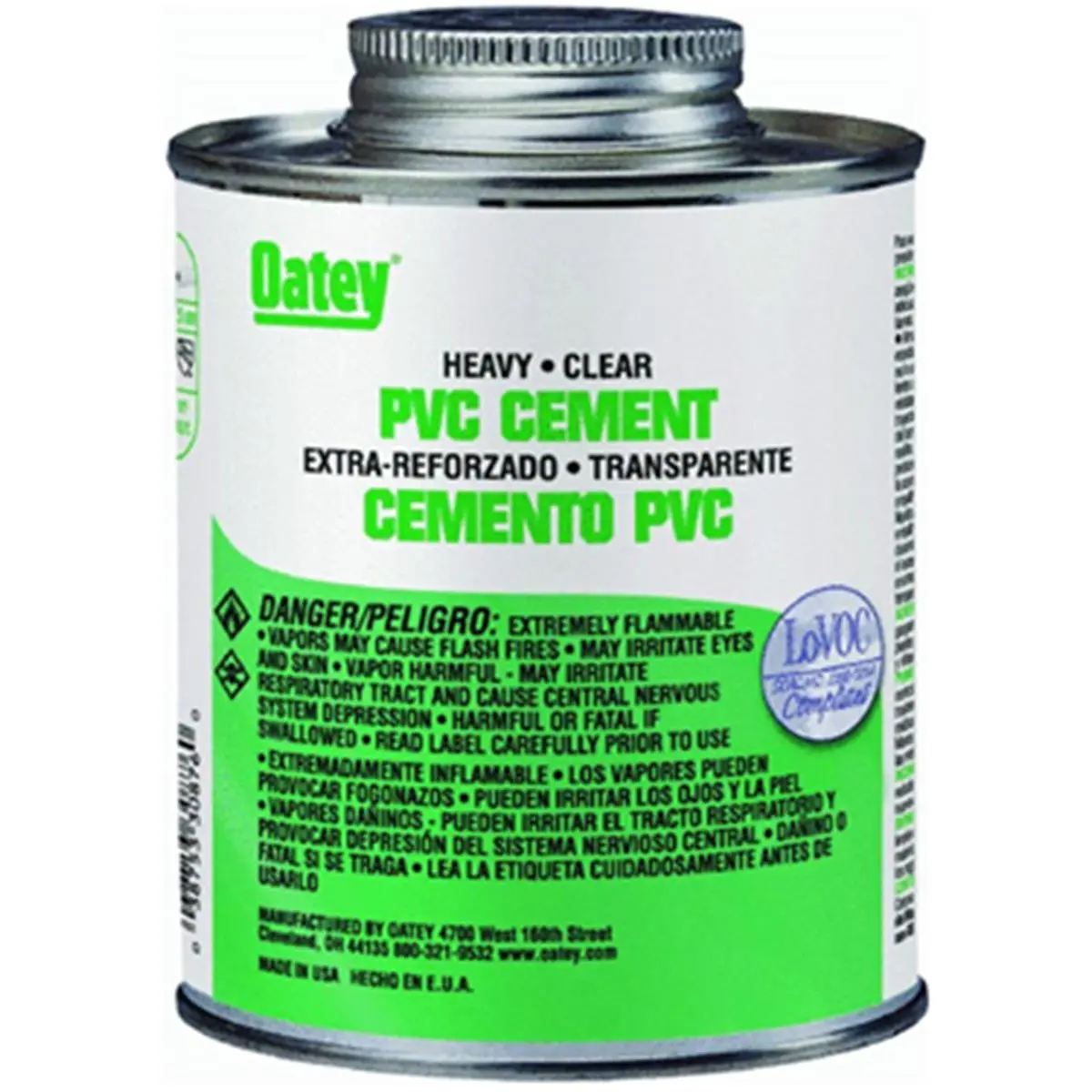 Oatey  1 Pint Heavy Duty PVC Cement