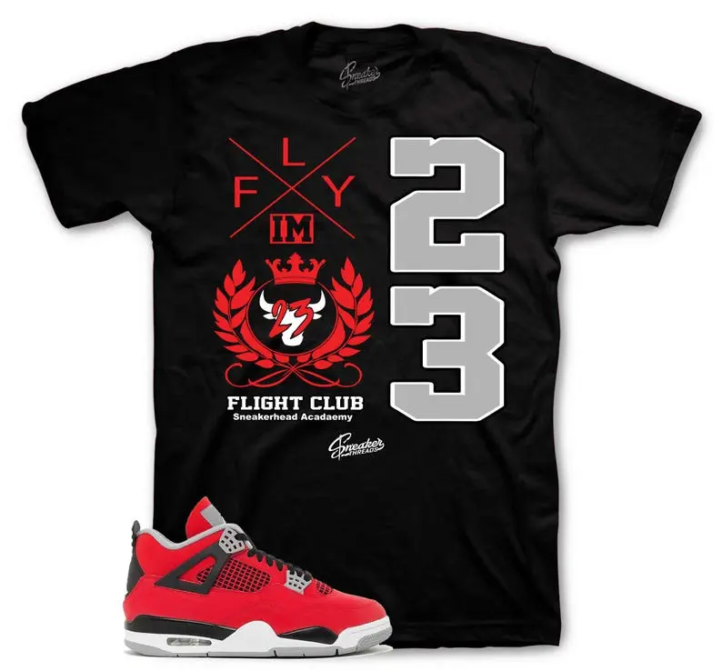 AJ4 Fire Red Matching T Shirt, Number 23 Graphic Shirt, 90s Hip Hop Tee, Gift For Women and Man, Unisex T-Shirt, Sneaker Head Gift
