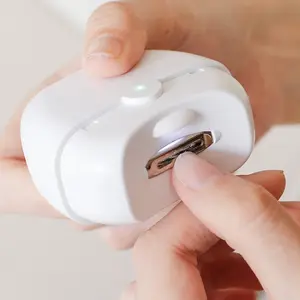 Home Nail Grinder, Smart Silent Two-In-One, Manicure Tool, Automatic Electric Nail Clipper, Rechargeable Nail File, Portable, Nail Trimmer, Nail Clippers