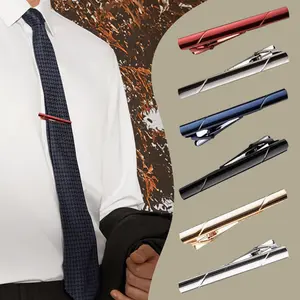 6 Pcs Business Tie Pin Clips Fashion Versatile Tie Clip Casual Tie Buckle Pin for Men Beauty & Personal Care