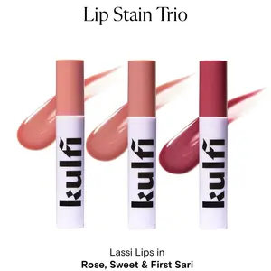 Kulfi Lassi Lip Stain Trio
