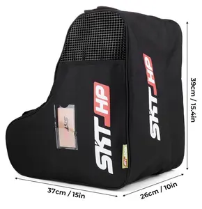 Roller Skate Bag with Adjustable Shoulder Strap for Kids and Adults to Hold Inline Skates and Knee Pads