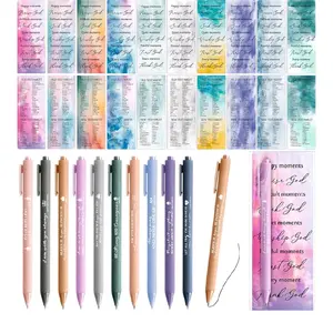 Sets christian gifts pens with scripture bookmarks