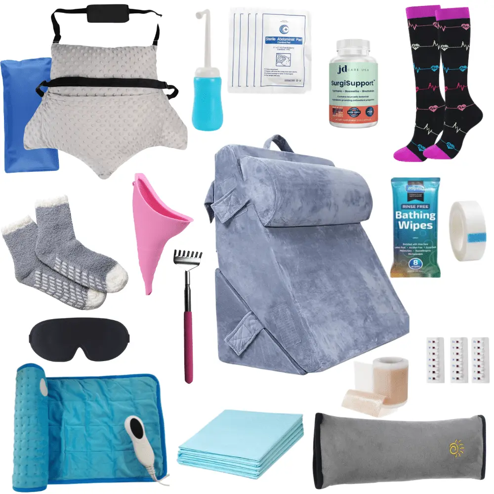 Hysterectomy Recovery Kit with SurgiSupport (29pc)