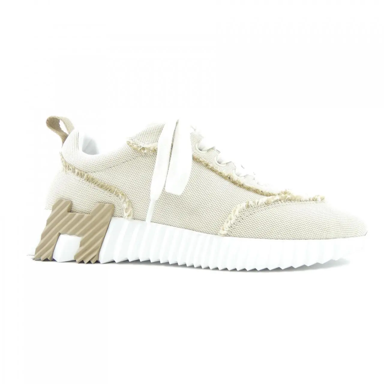 Pre-owned HERMÈS Canvas Small Leather Goods Hermes Bouncing H Sneakers