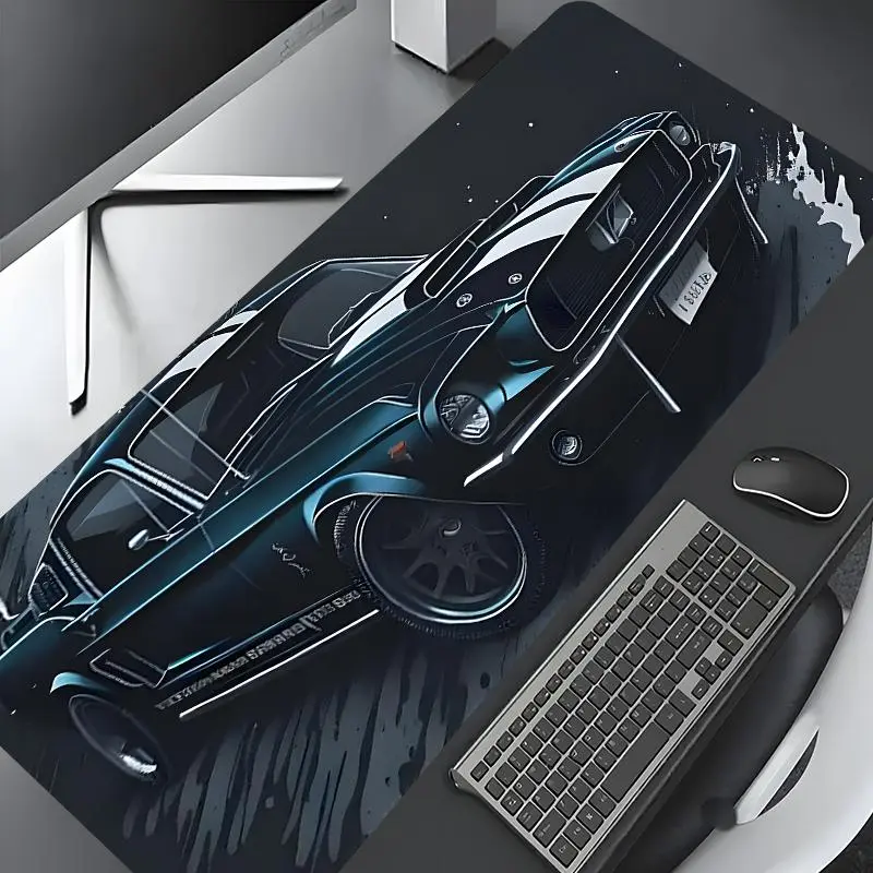 Classic Muscle Car Design Mouse Pad, Rectangle Gaming Mouse Pad, Non-slip Mousepad, Office Desk Keyboard Mouse Pad for Home Office Game Room Desk, Universal Mouse Pad, Premium Multipurpose Mousepad, Gaming Room Accessories, Computer Mouse Pad, Mouse Mat