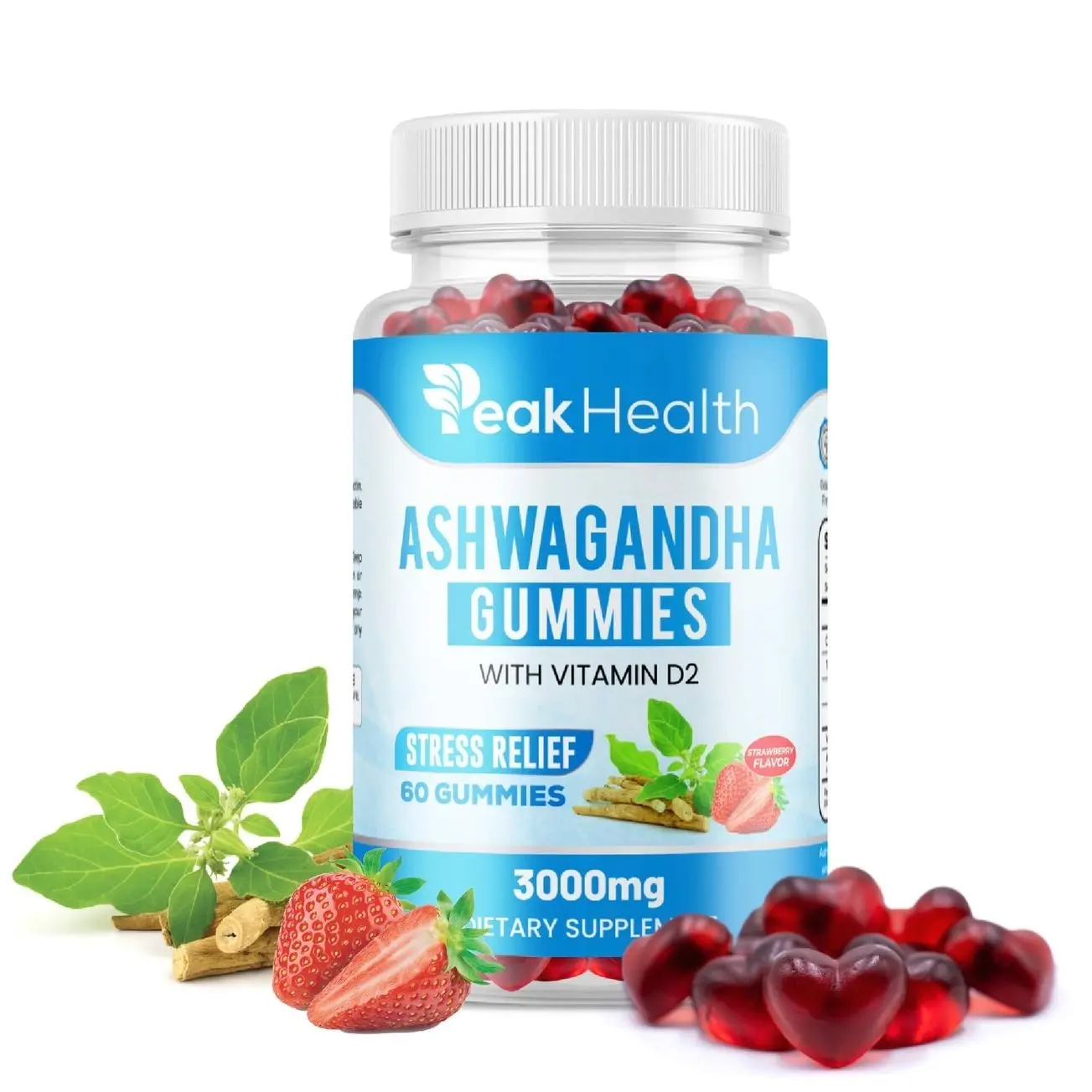 Ashwagandha & Vitamin D Gummy - 60 /bottle