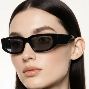 Pre-owned PRADA Black Sunglasses with triangle logo