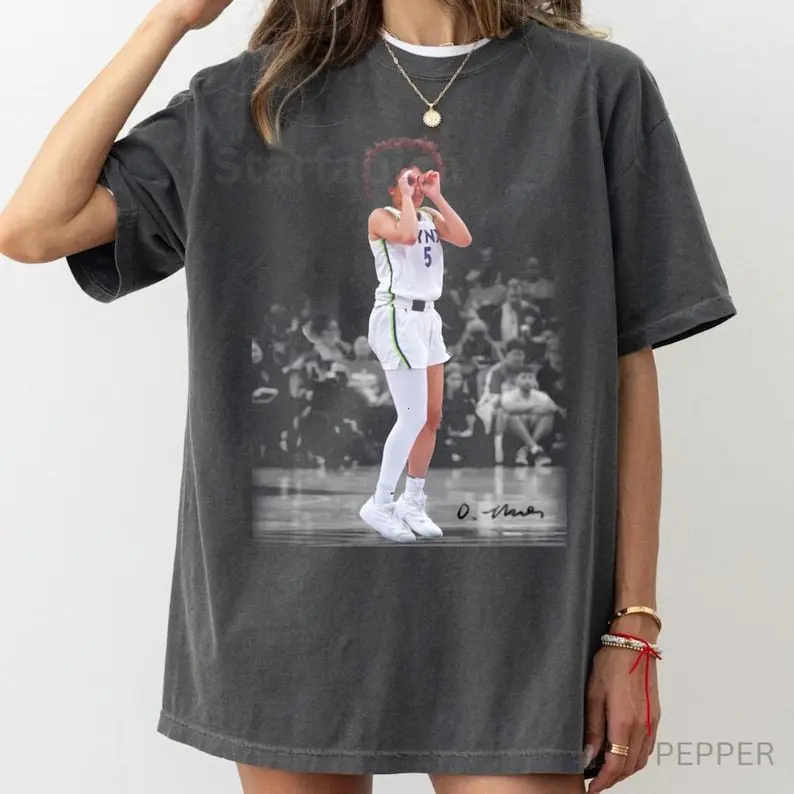 Vintage 90s Olivia Miles Basketball Graphic Tee, Comfort Colors Shirt