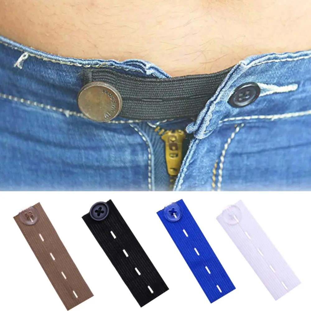 Waist Extender Button, 6pcs Elastic Waistband Extender Button, Pants Extender Button for Women Men-MM1