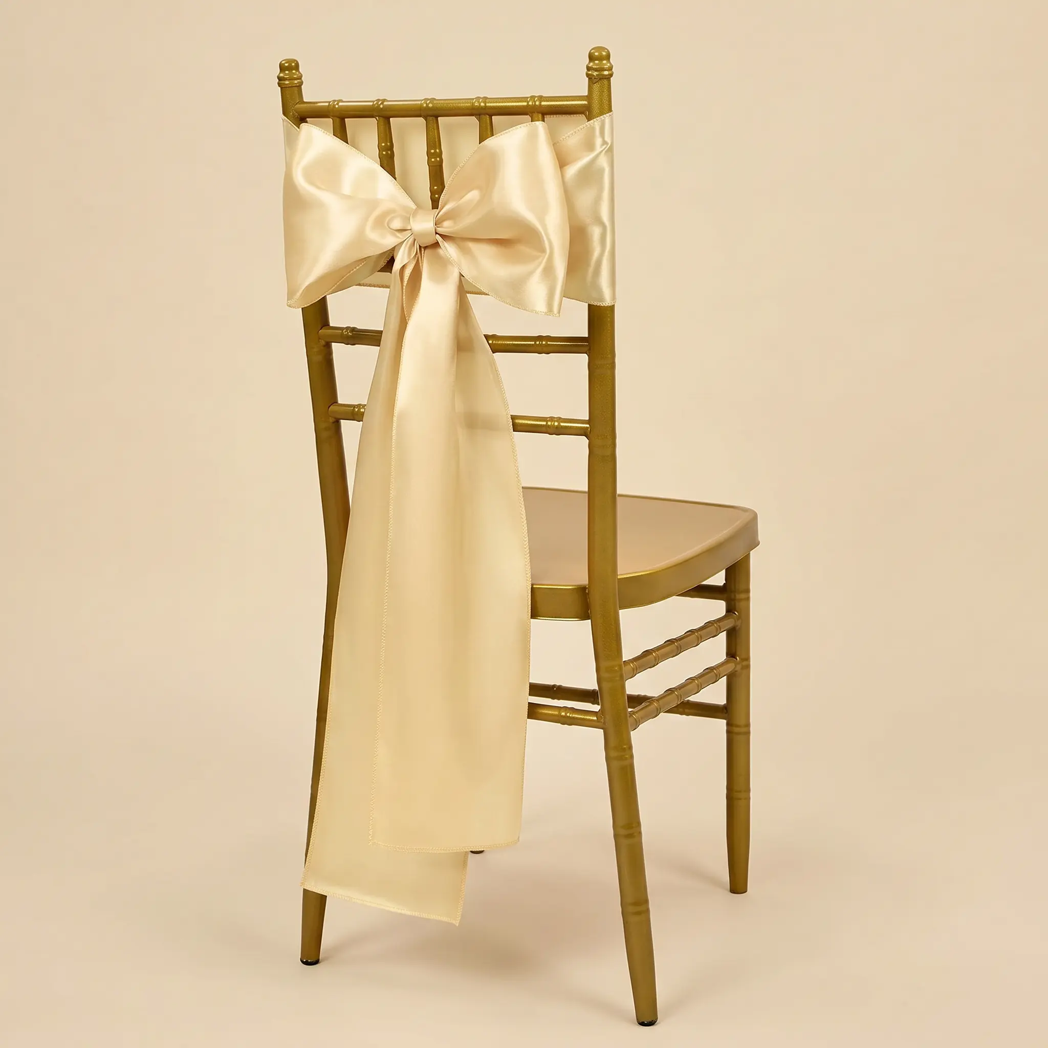 SHOWGEOUS Boho Chair Sashes (50,60,100,120 Packs) - Wedding-ready Chair Charm, Airy Romantic Vibe, Easy Bow/Draped Style, Fits Standard Banquet Seats, Rustic-modern Adaptable, Works in Halls Gardens Homes - Wedding Reception Use, Works In Halls, Gardens,,