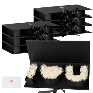 I Love You Gift Box 17.9'x7.5'x2.6' Valentine Flower Arrangements Chocolate Gifts Packaging for Mother's Day Wedding