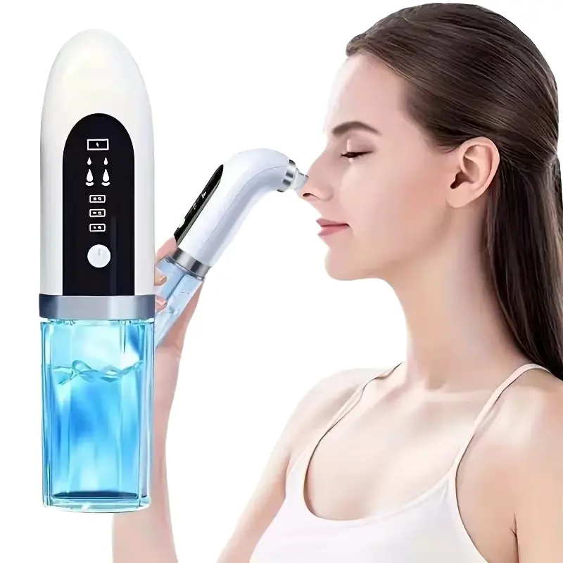 Facial Cleansing Device, Five-Claw Electric Tool, Replaceable Heads, Battery Powered & 36v Fast Charging, Deep Cleaning & Blackhead Removal