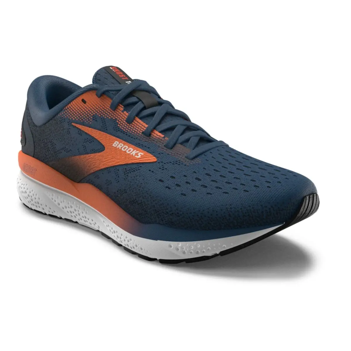 Brooks Ghost 16 Men's Trainers with Soft Cushioning and Enhanced Upper - 110418-474 - Closed