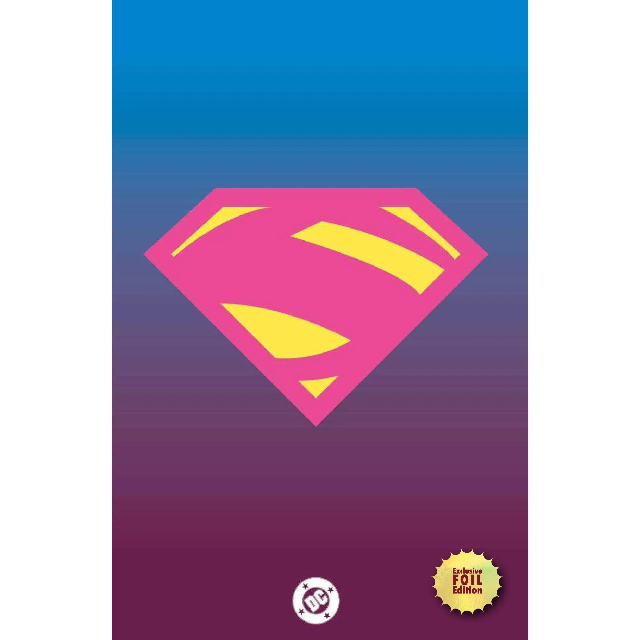 SUPERGIRL #11 Foil Cover Exclusive Logo Variant Comicbook, Supergirl Merch Collectible (Release Date: 03/11/2026), Collectibles