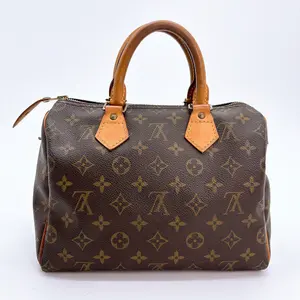 Pre-owned Louis Vuitton canvas Tote Bags Monogram Speedy 25 tote