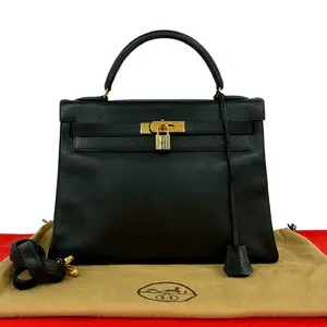 Pre-owned HERMÈS Calfskin Shoulder Bags Hermes Kelly32 Ardennes 2way