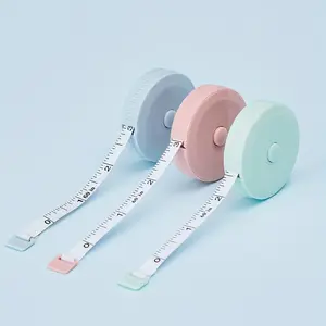 1pc 18.29 meter Double-Sided Flexible Measuring Tape, Retractable Sewing Tape for Body & Fabric, Tailoring & Knitting Craft, Durable Metal Material, Durable Tape Measure