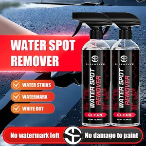 SUPEREVER Heavy Duty Water Spot Remover for Paint Glass Metal 16oz Removes Water Stains Watermark White Dot No Damage to Paint