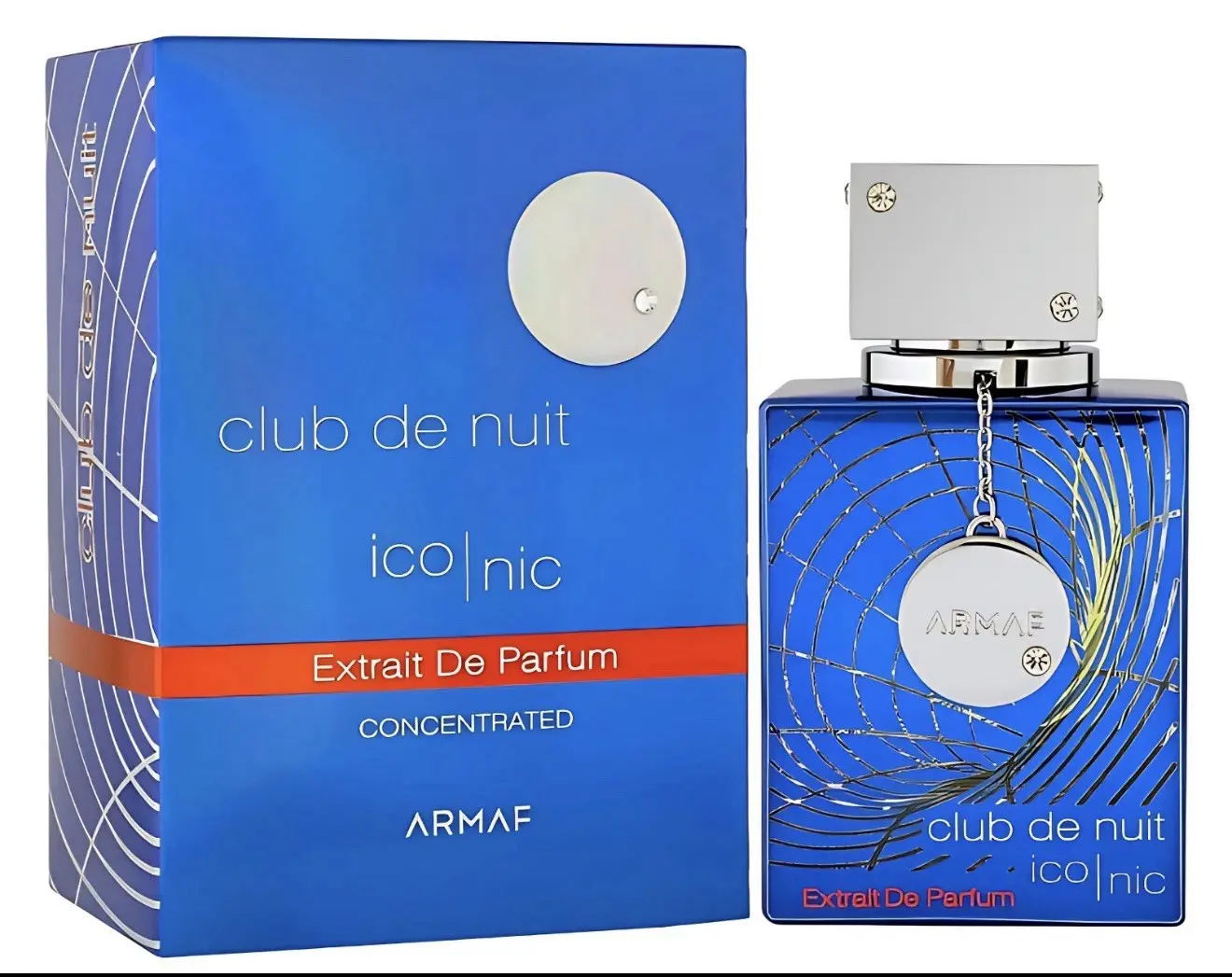 ARMAF Club De Nuit Iconic Extrait de Parfum Spray for Men, 70 ml Citrus Woody Amber Cologne Perfume