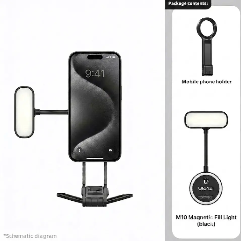 Black with M10 Magnetic Light
