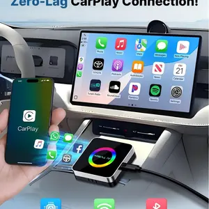 CarPlay & Android Auto 2026 - Netflix, YouTube, and TF card slot - Plug and play, tension to wireless - Compatible, Wireless carplay player, a must-have gift for your boyfriend, Wired Carplay