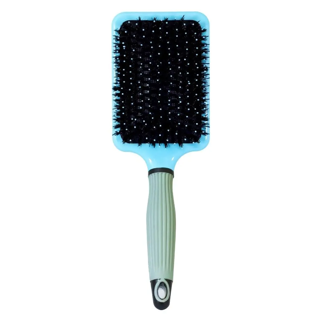 Professional Paddle Hair Brush - Large Paddle Brush for Blow-Drying and Styling Long Hair - Detangle and Smooth with Ease