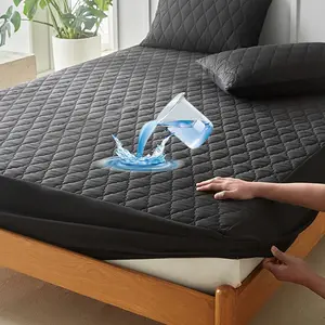 King Size Waterproof Bed Sheet, Ultimate Comfort Breathable Material, Perfect Fit Various Mattress Sizes, Easy Care Durable Design, Cool Soft Sheets, Waterproof Fitted Sheet