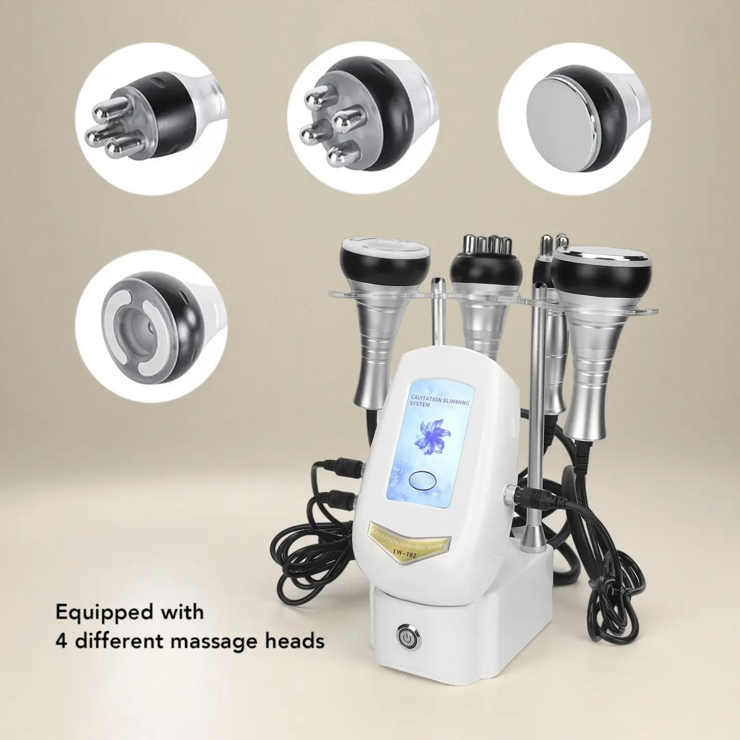 4-In-1 Facial Skincare Beauty Machine, Skin Care Device, Portable Massage Set for Face & Body, Facial Lift, High-Frequency Vibration Massager, Skin Rejuvenation, Perfect Christmas Gift