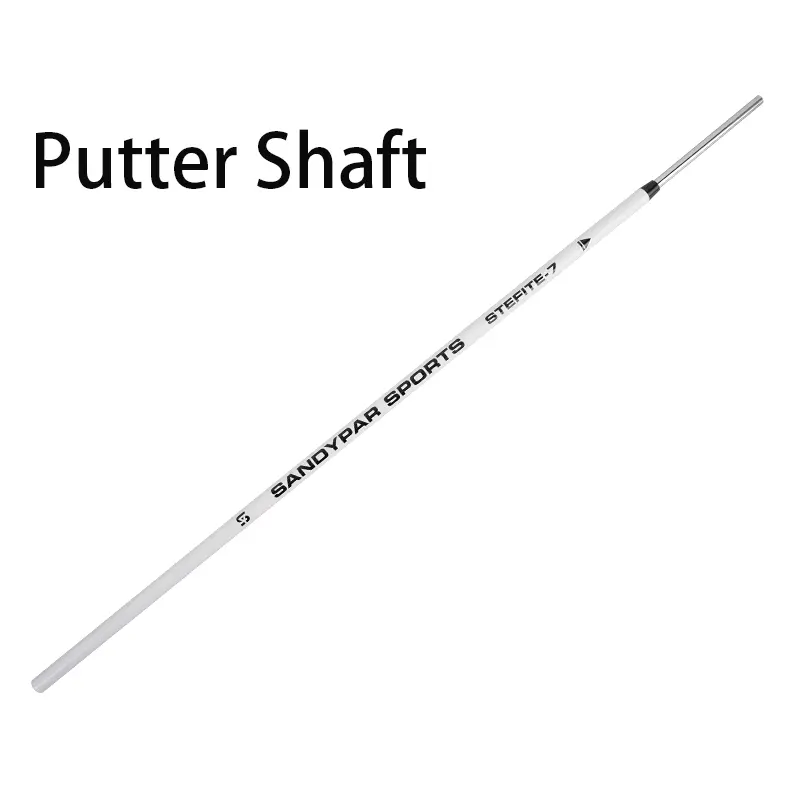 WUDAY Carbon Fiber And Steel Hybrid Ultra-Lightweight Golf Putter Shaft with High Stability for Enhanced Performance accessories Textured Grip Design White Grip Superior Grip Strong Grip golf accessories
