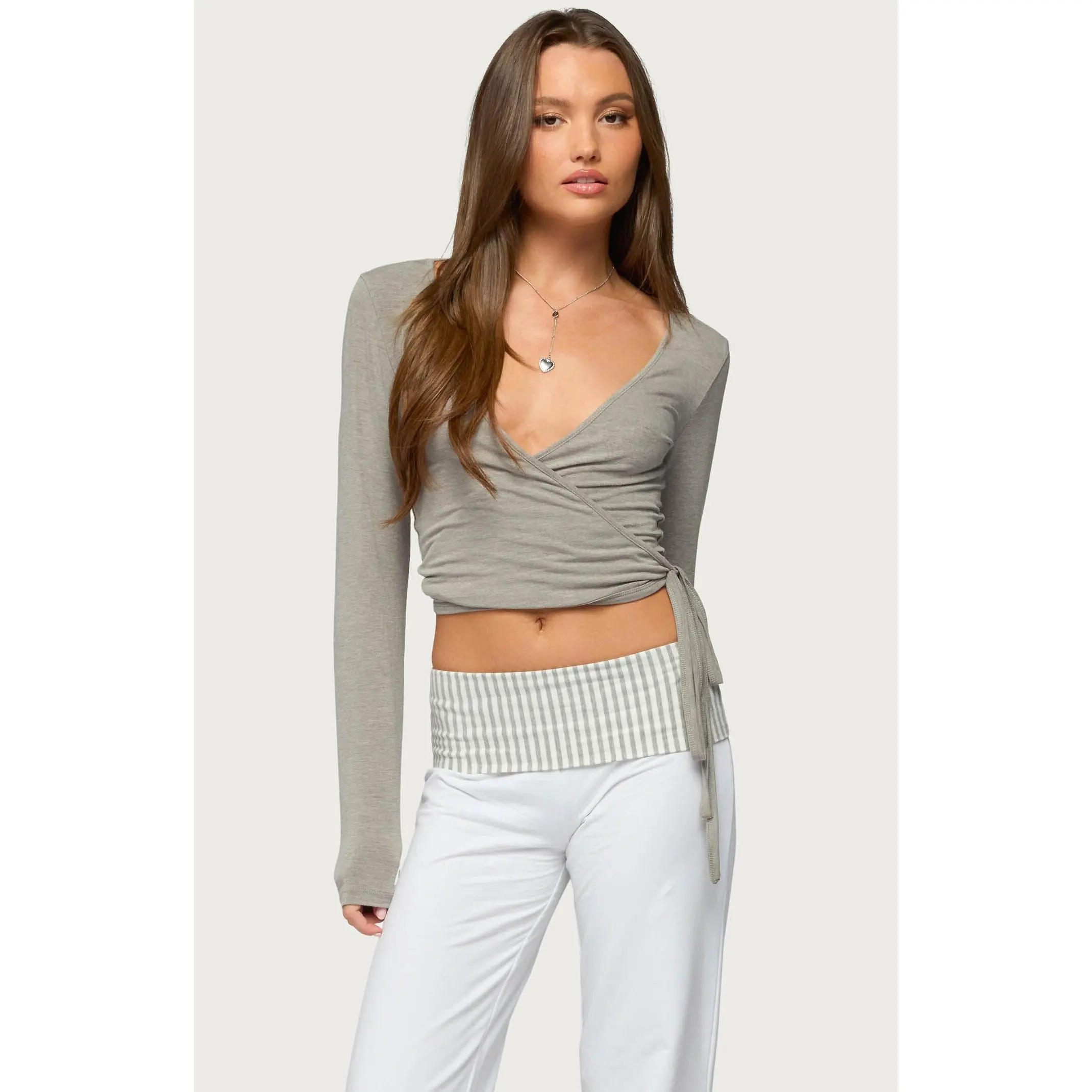 Edikted Women's Malenna Wrap Top
