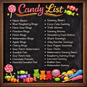 Bae Charm Gummy Candy Mix - Sweet Treats  Chewy