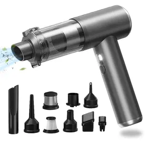 #Summervibes Handheld Vacuum Cleaner, 4 in 1 Handheld Vacuum Cordless, Brushless Motor, One-Touch Dust Removal, 3 Speeds Car Vacuum Cleaner Portable Cordless, Ideal for Office, Home, Kitchen, Car, Pet Hair - Fathers Day gift!