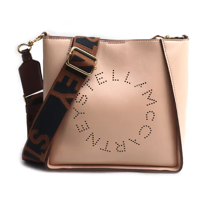 Pre-owned Stella McCartney Vegan Leather Shoulder Bags Logo Synthetic Leather 2way Crossbody Bag