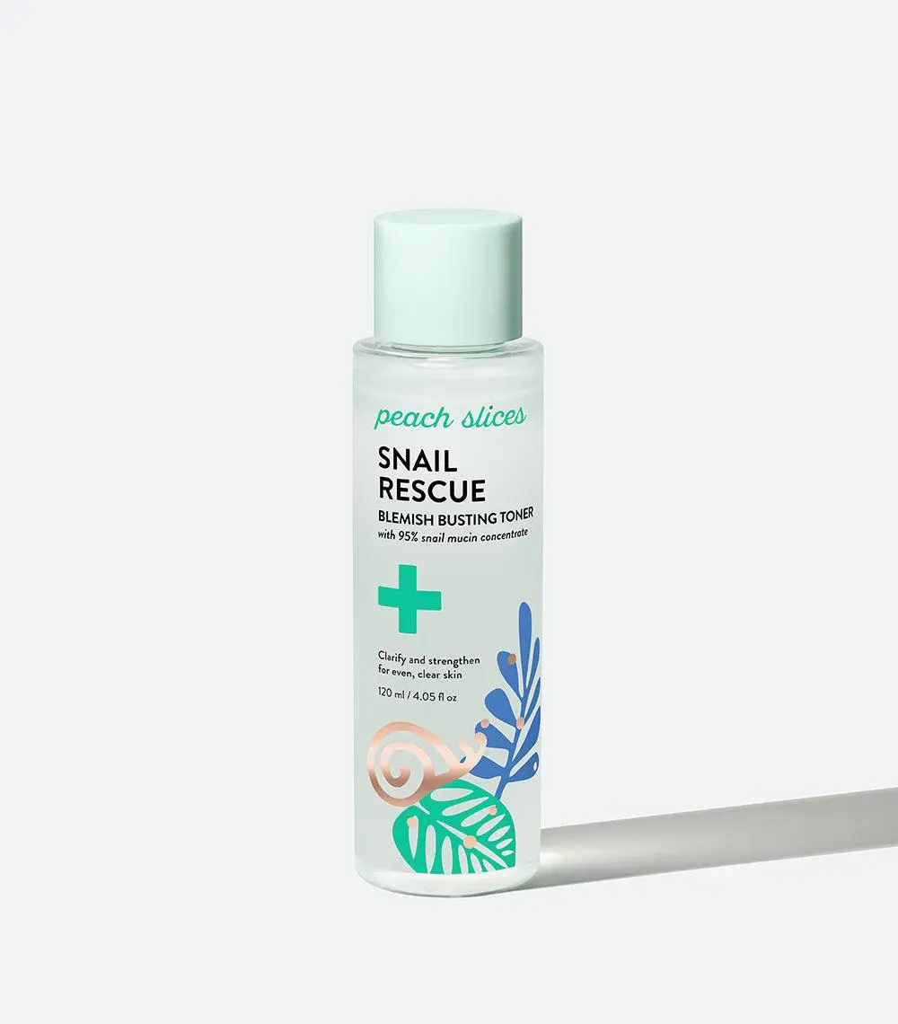 Snail Rescue Blemish Busting Toner with Hyaluronic Acid for Clear Skin Snail Rescue Blemish Busting Toner with Hyaluronic Acid for Clear Skin