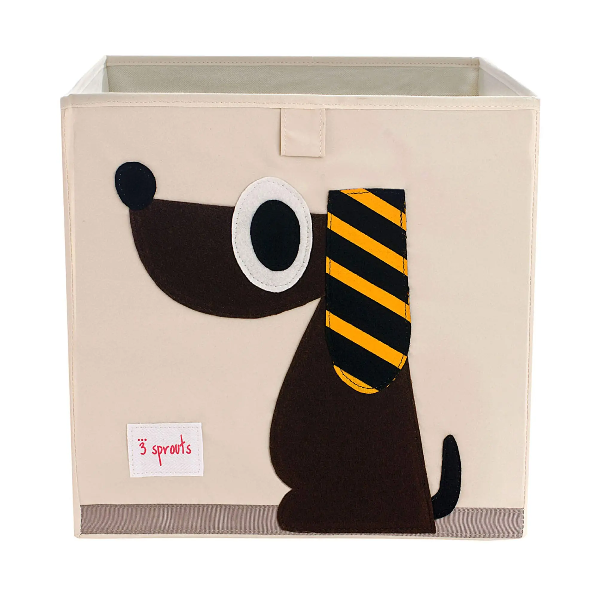 3 Sprouts Toy Storage Organizer: Toy Box Cube Organizer for Playroom, Nursery - Foldable Storage Bin