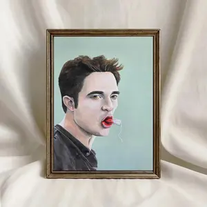 Funny Edward Cullen Bathroom Wall Art, Twilight Meme Wall Decor, Twilight Movie Inspired Poster, Vampire Fan Gift, Trendy Bathroom Art Print, Hilarious Twilight Merch Gift